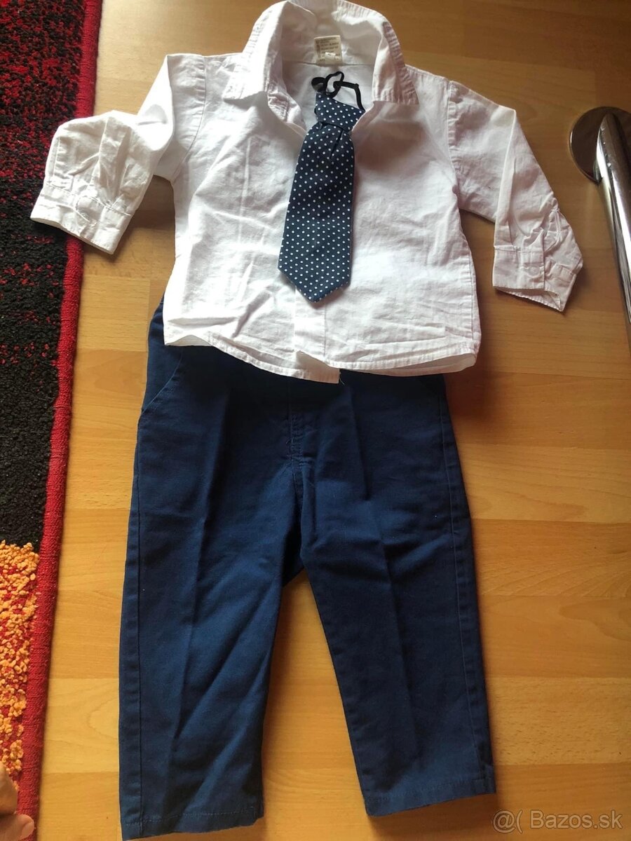 Detsky oblek s kravatou od 18 mesiacov - 2