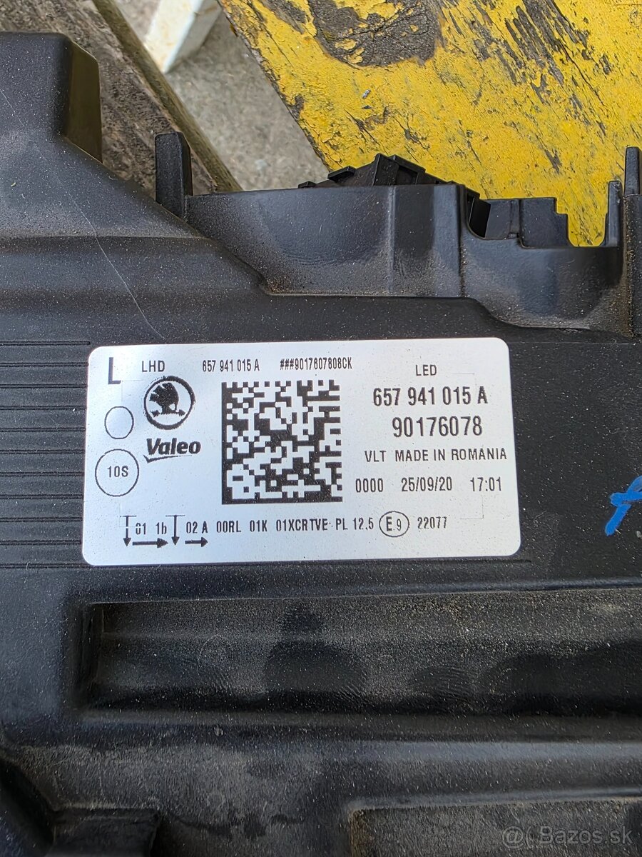 Svetlo škoda scala - 2