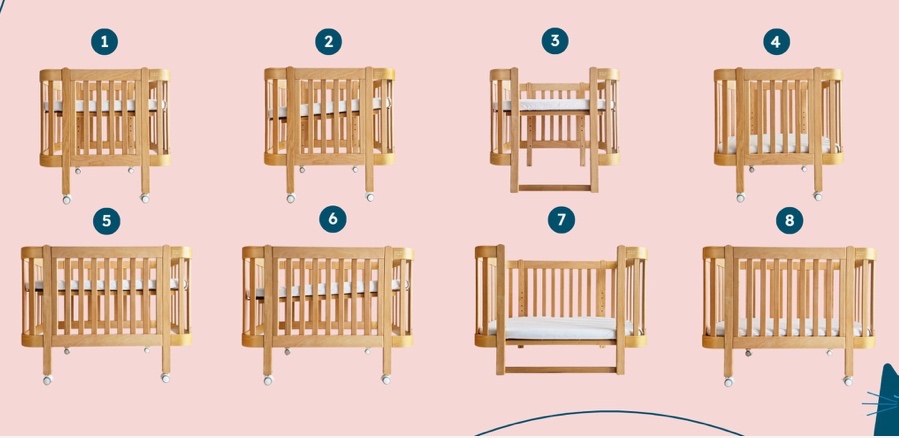 Detská rastúca postielka - 2