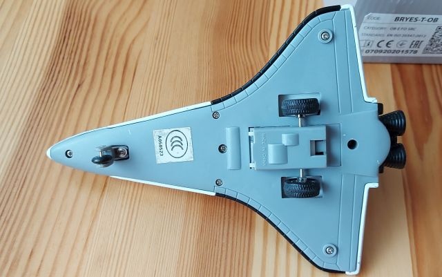 raketoplan hrncek a Discovery model - 2