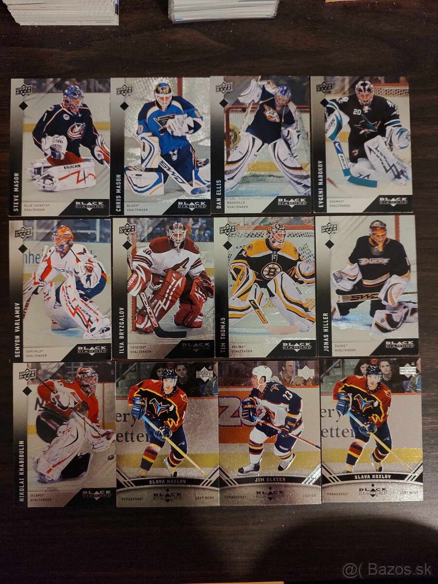 Predám hokejove kartičky NHL Black Diamond, Fleer, Allure - 2