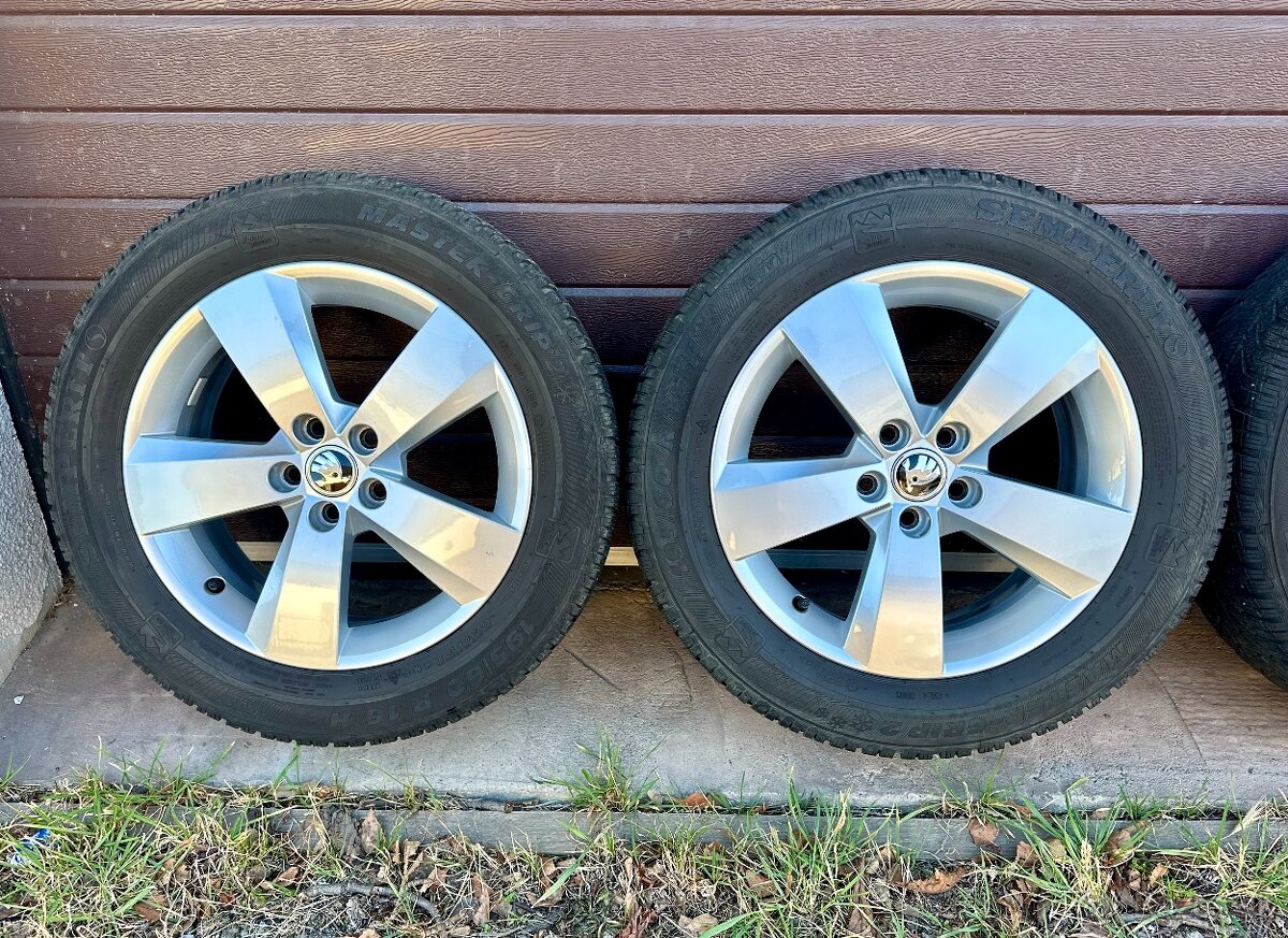 Alu originál škoda nanuq 5x100 R16 - 2