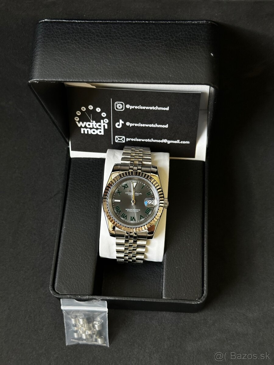 Seiko mod Wimbledon Grey - 2