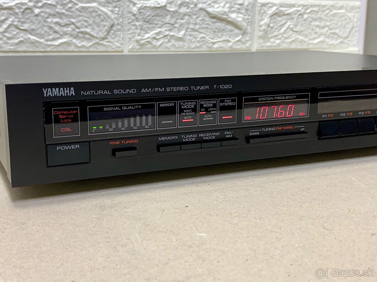 Yamaha T-1020 ….. FM/AM stereo tuner - 2