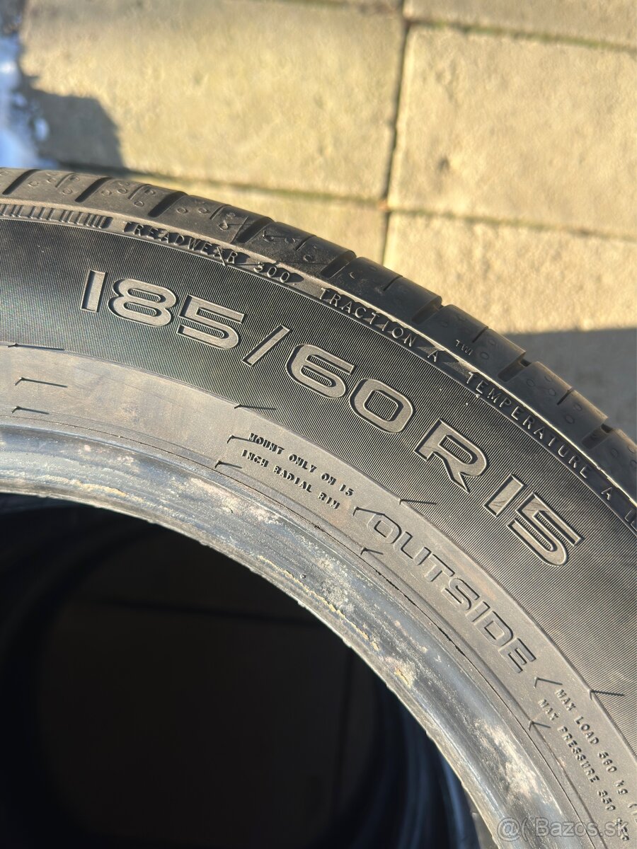 LETNÁ SADA 185/60 R15 NOKIAN WETPROOF - 2