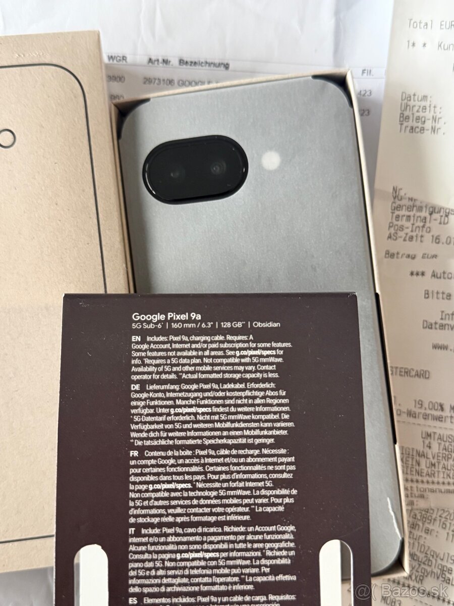 Google pixel 9a - nepoužity - 2