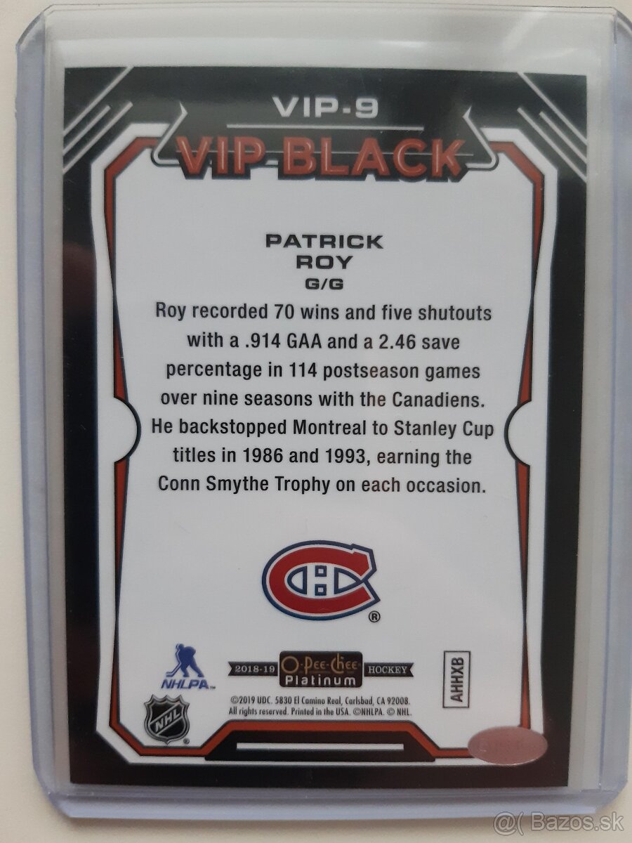 Patrick Roy raritna karta - 2