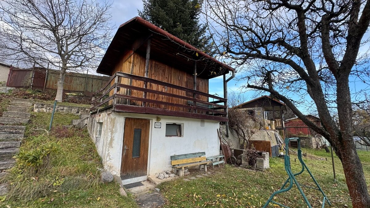 Záhradka s chatkou - sídlisko Tarča - 2