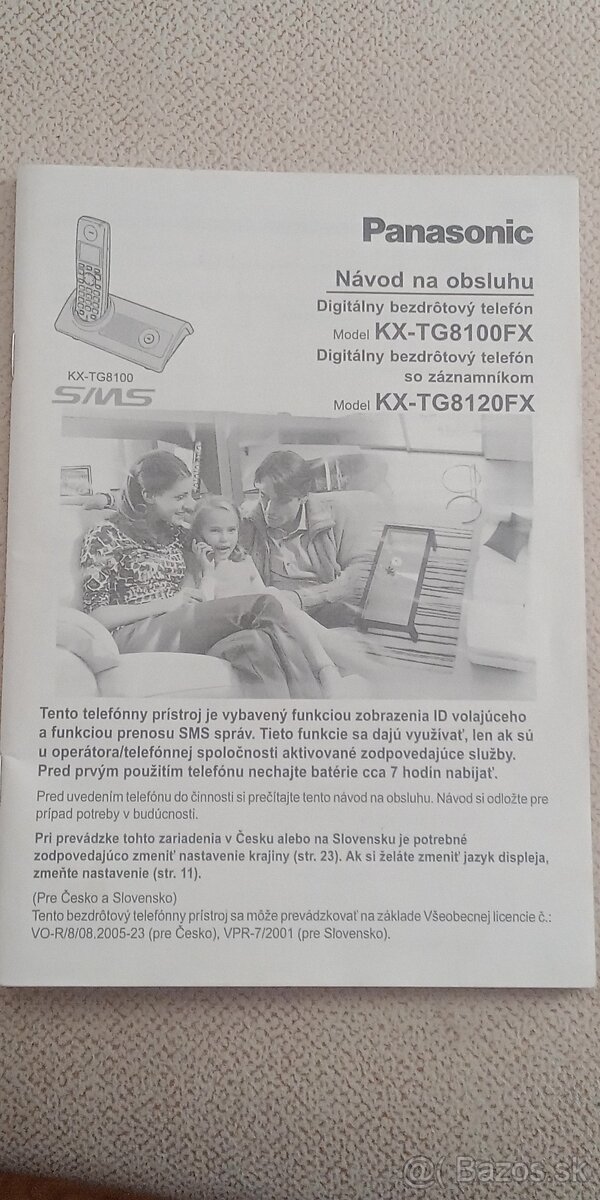 Bezdrôtový telefón Panasonic - 2