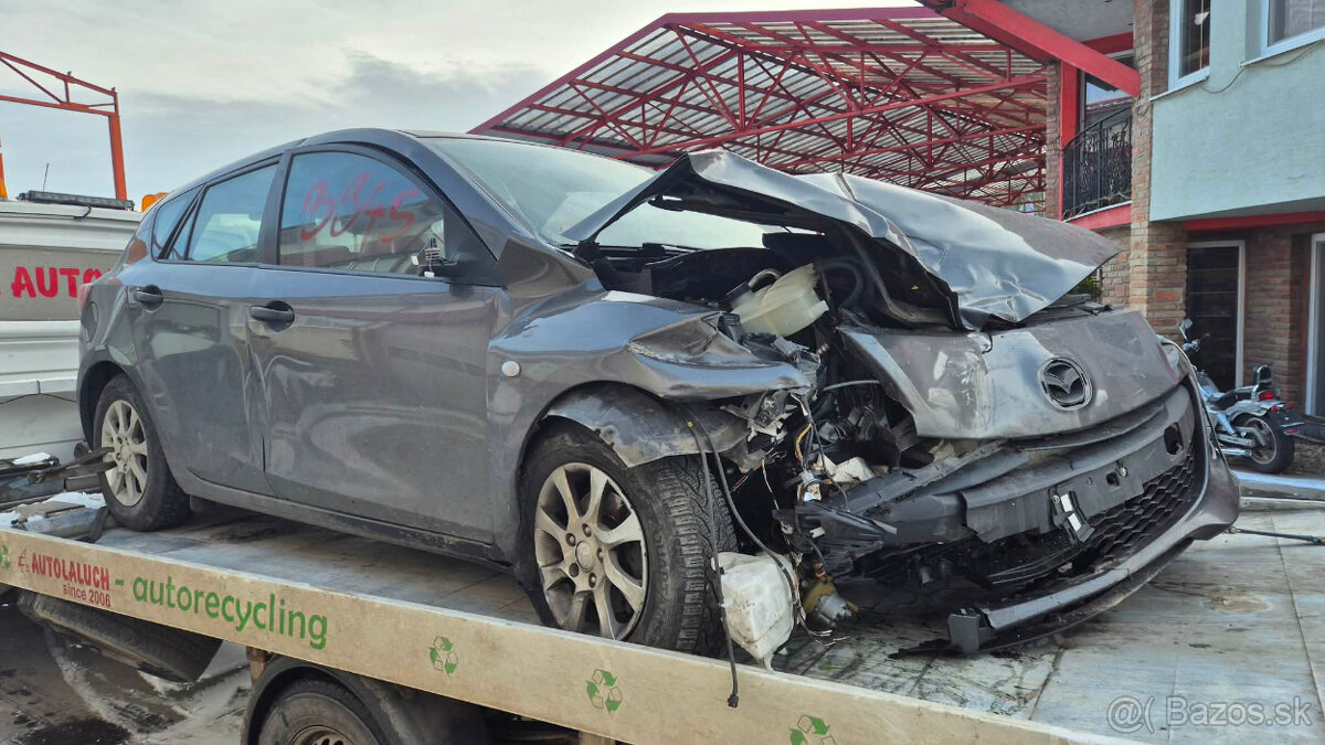 Mazda 3 1,6CiDT 85kw kód motora: Y6 - 2