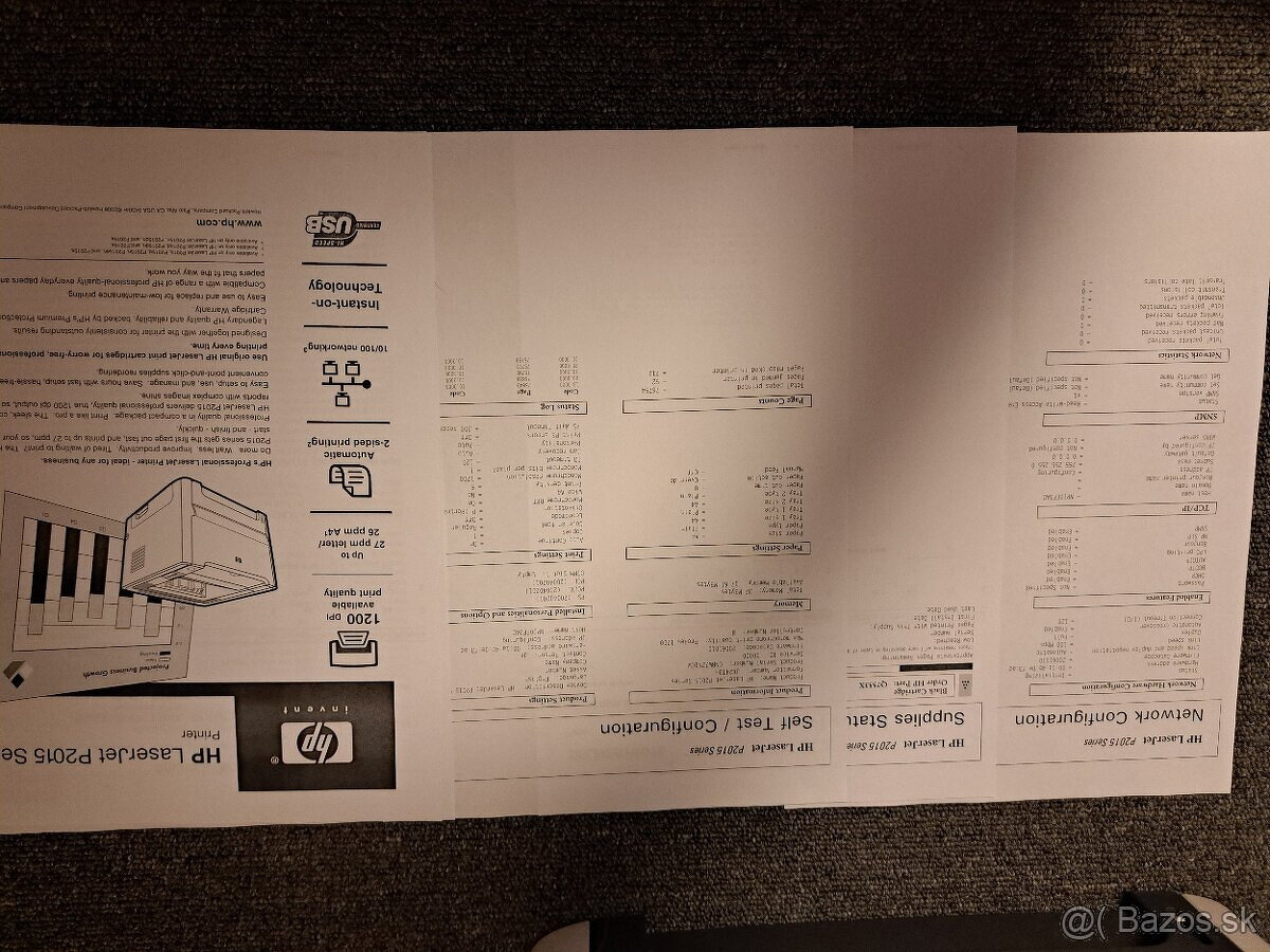 Laserová tlačiareň HP LaserJet P2015n - 2
