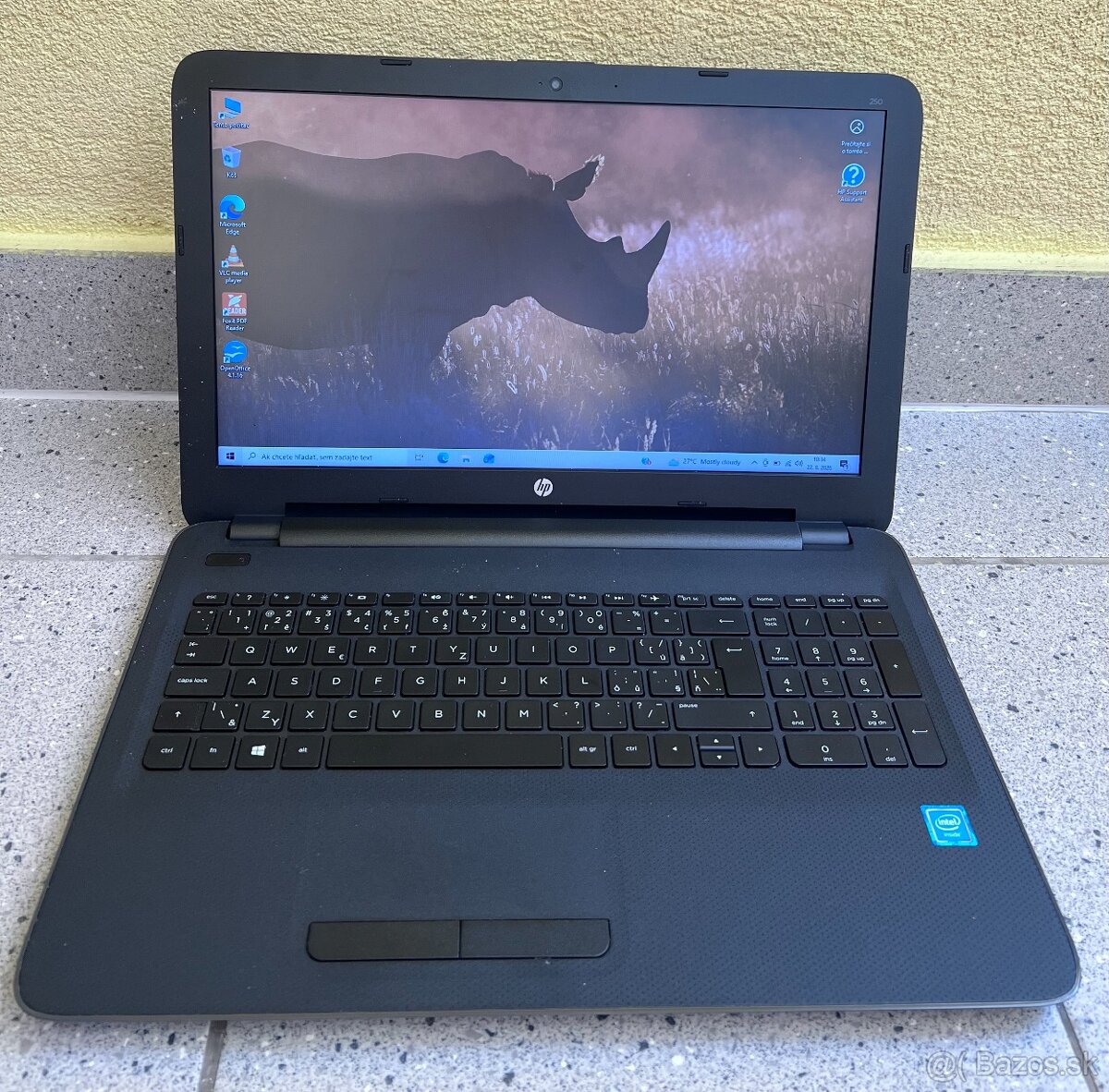 HP 250 G4 / intel / 4GB RAM / 120GB SSD / 15.6" - 2
