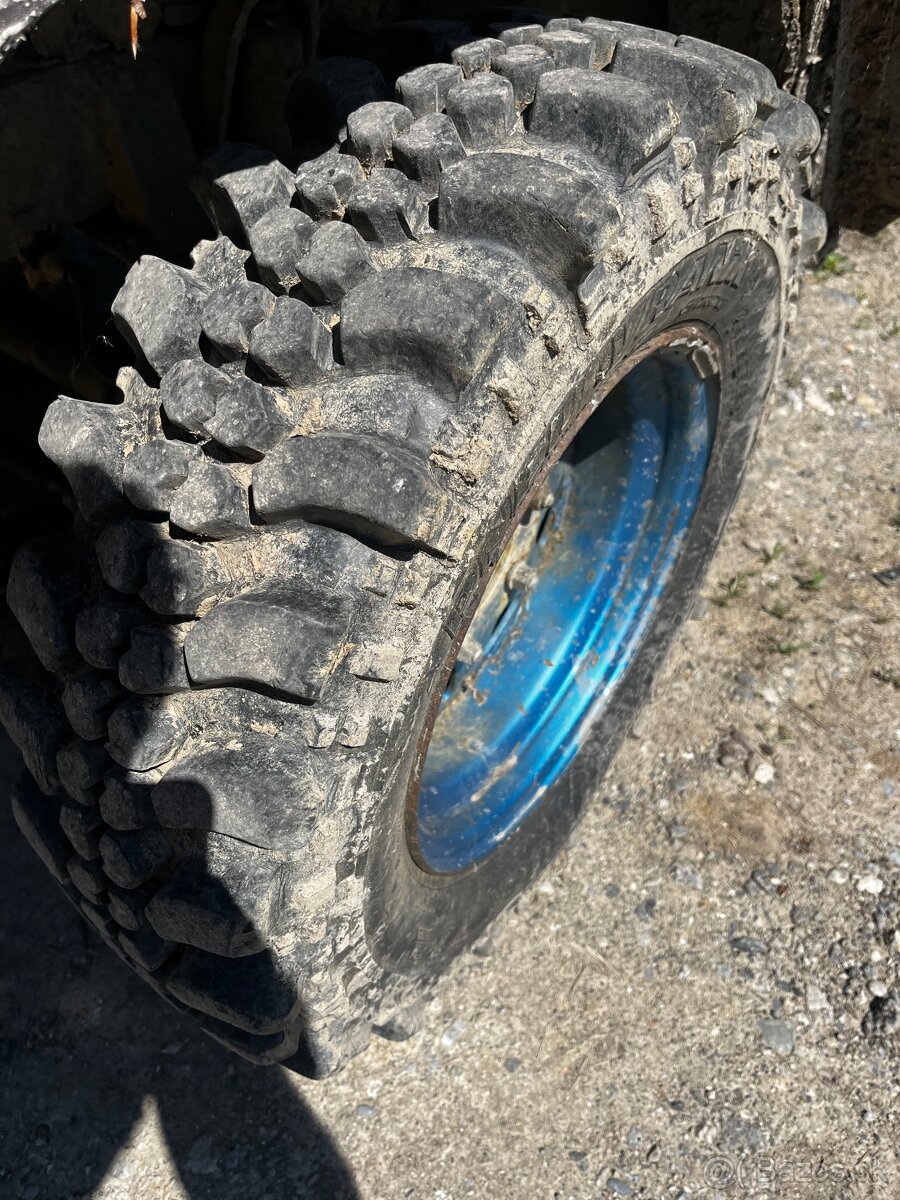 T3 offroad pneu + otočne disky Suzuki Samurai Vitara