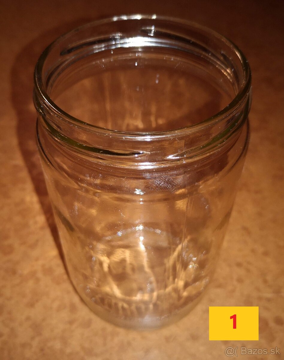 Poháre šroubovacie na zaváranie. - 2