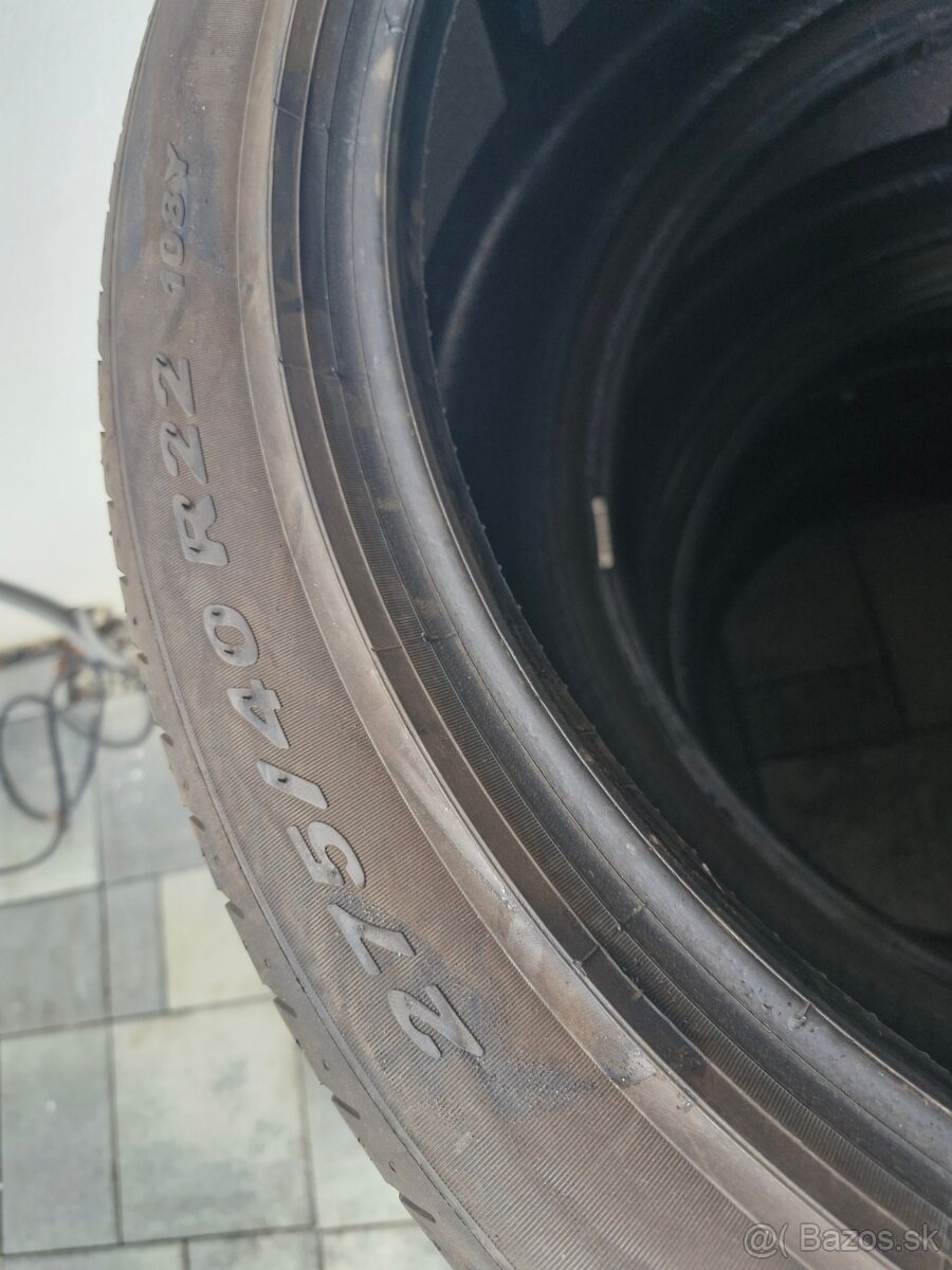 Pneumatiky Pirelli P Zero 275/40 R22 - 2