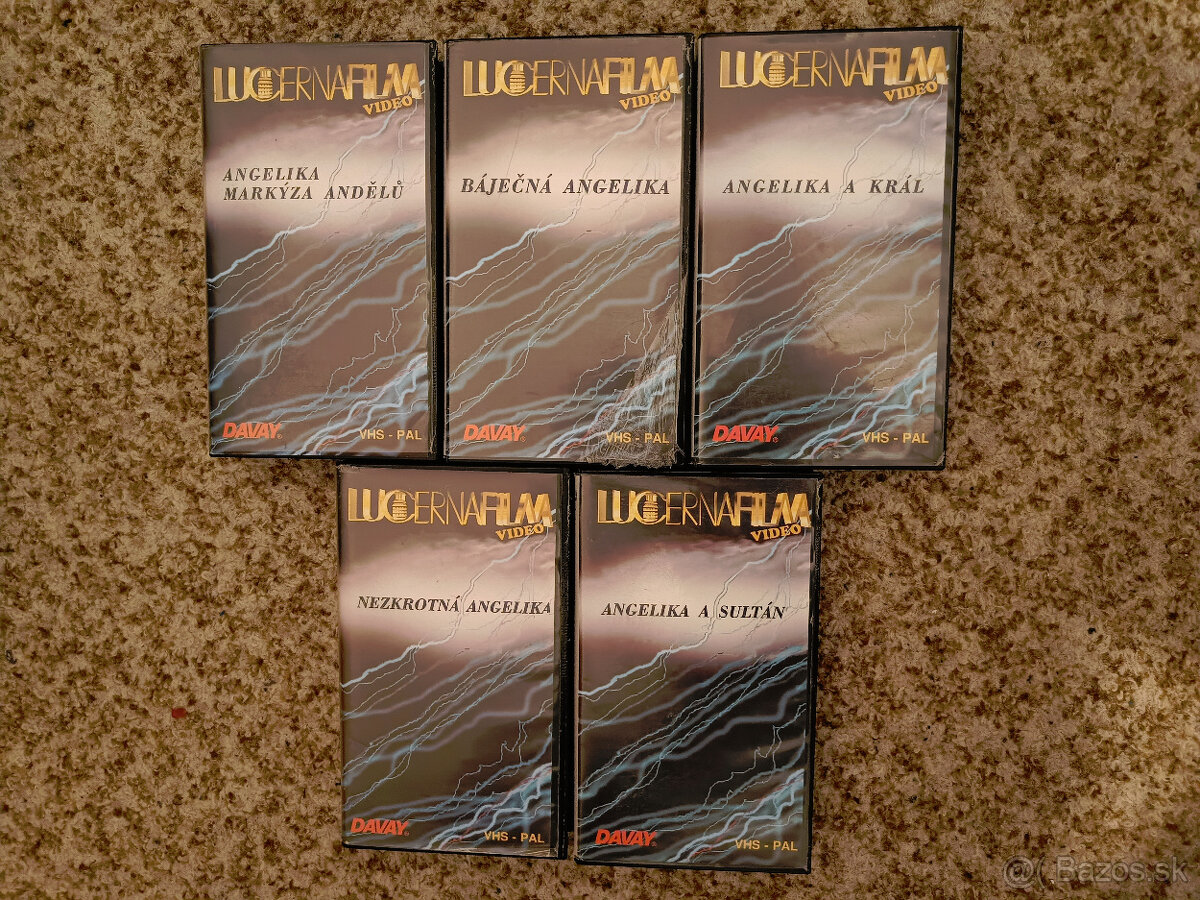 4 euro/kus - VHS videokazety originálne český dabing - 2