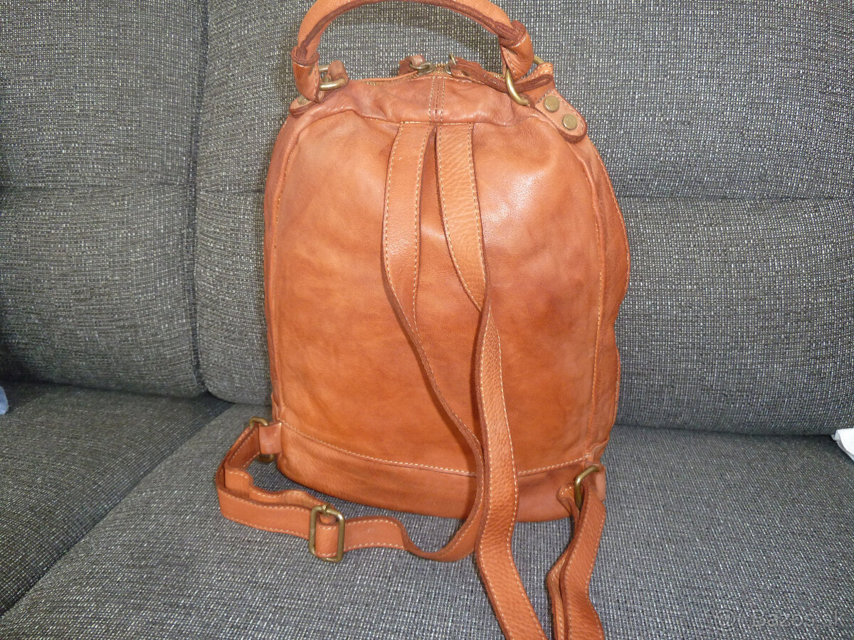 Dámsky kožený ruksak - 2