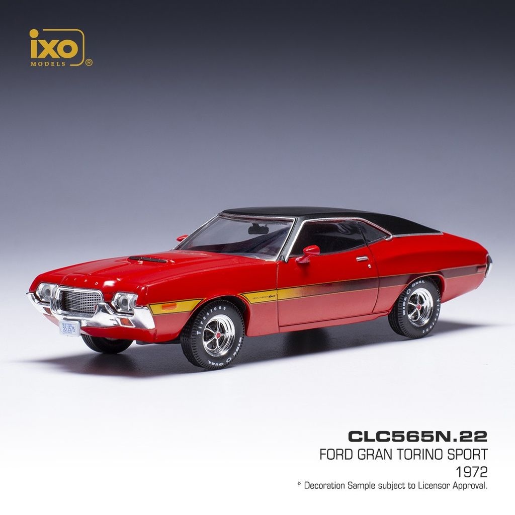 FORD GRAN TORINO SPORT /1972/ , IXO , DE AGOSTINI , 1:43 - 2