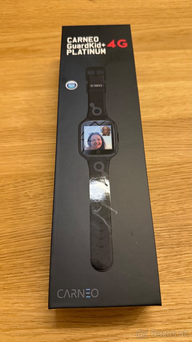 Inteligentné hodinky Carneo GuardKid+ 4G Platinum - detské - 2
