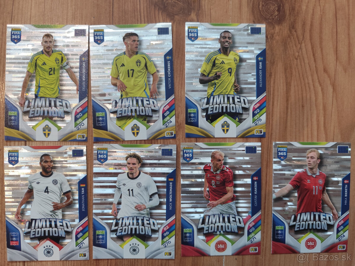 Futbalové kartičky Adrenalyn - Fifa 365 2026 - limit edition - 2