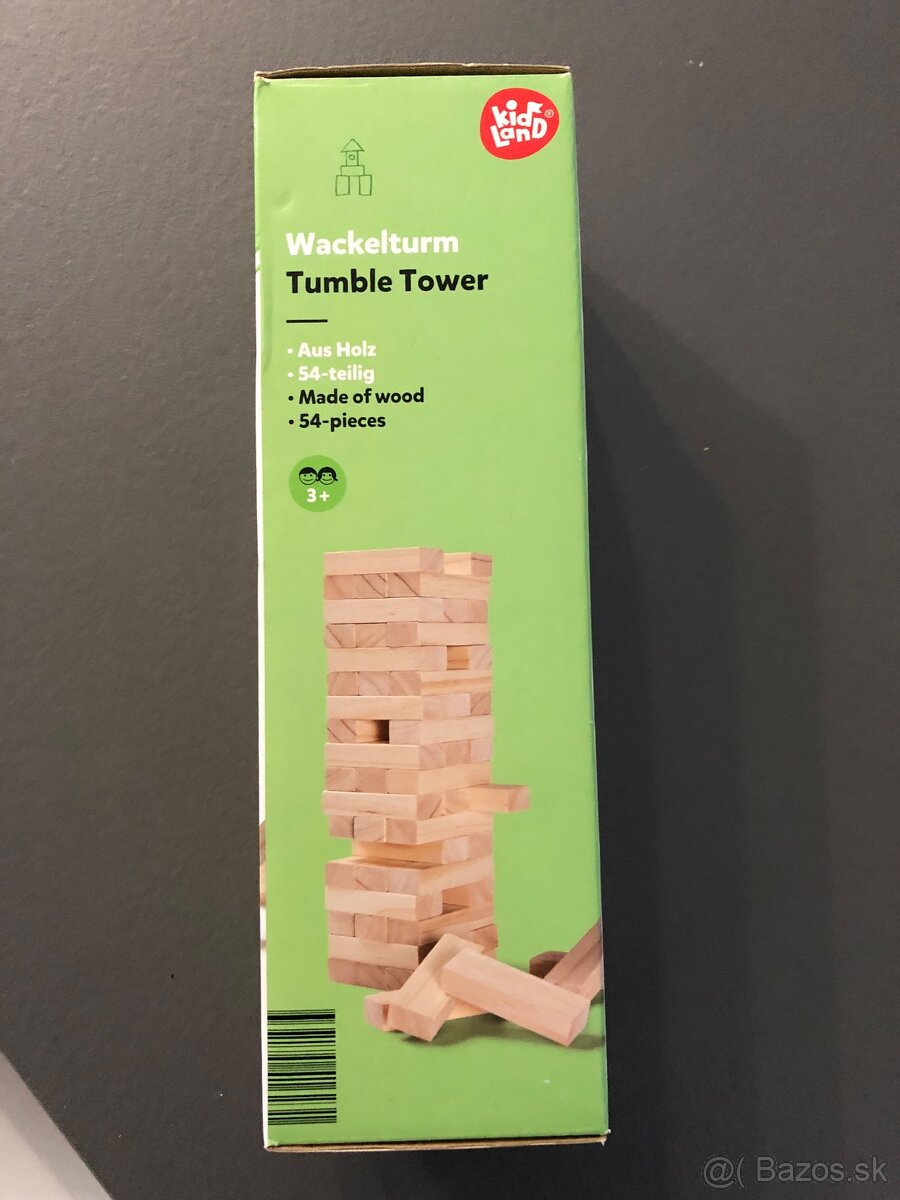 Drevená veža hra Legami Tumbling Tower Game - 2