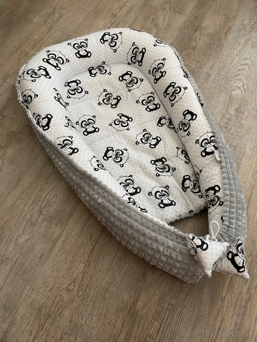 Set hniezdo MINKY + vankúšik motýlik - 2