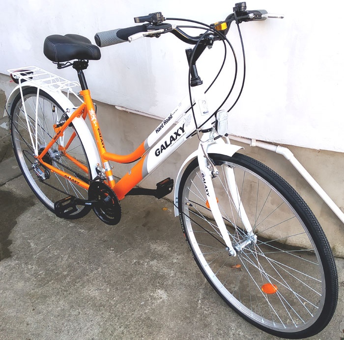 Dámsky cestný mestský bicykel - 2