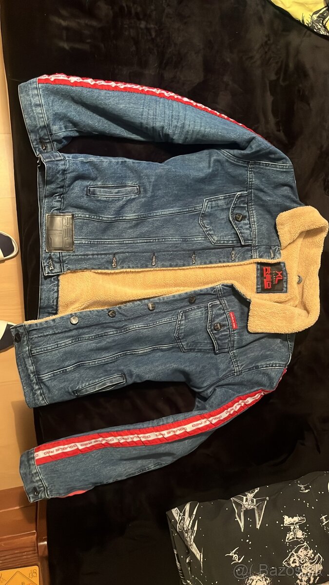 Zateplena riflova bunda - 2