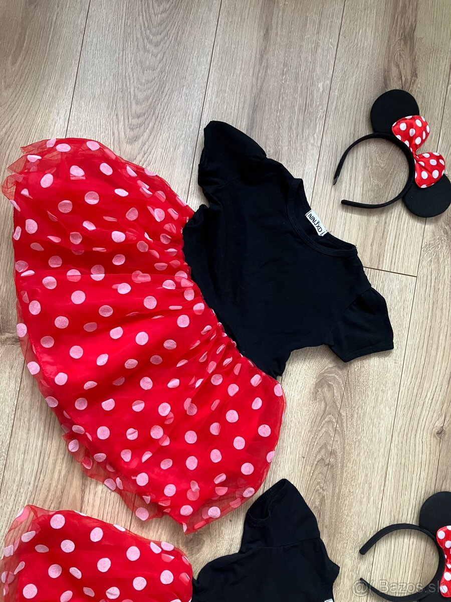 Kostým Minnie Mouse v.104 - 2
