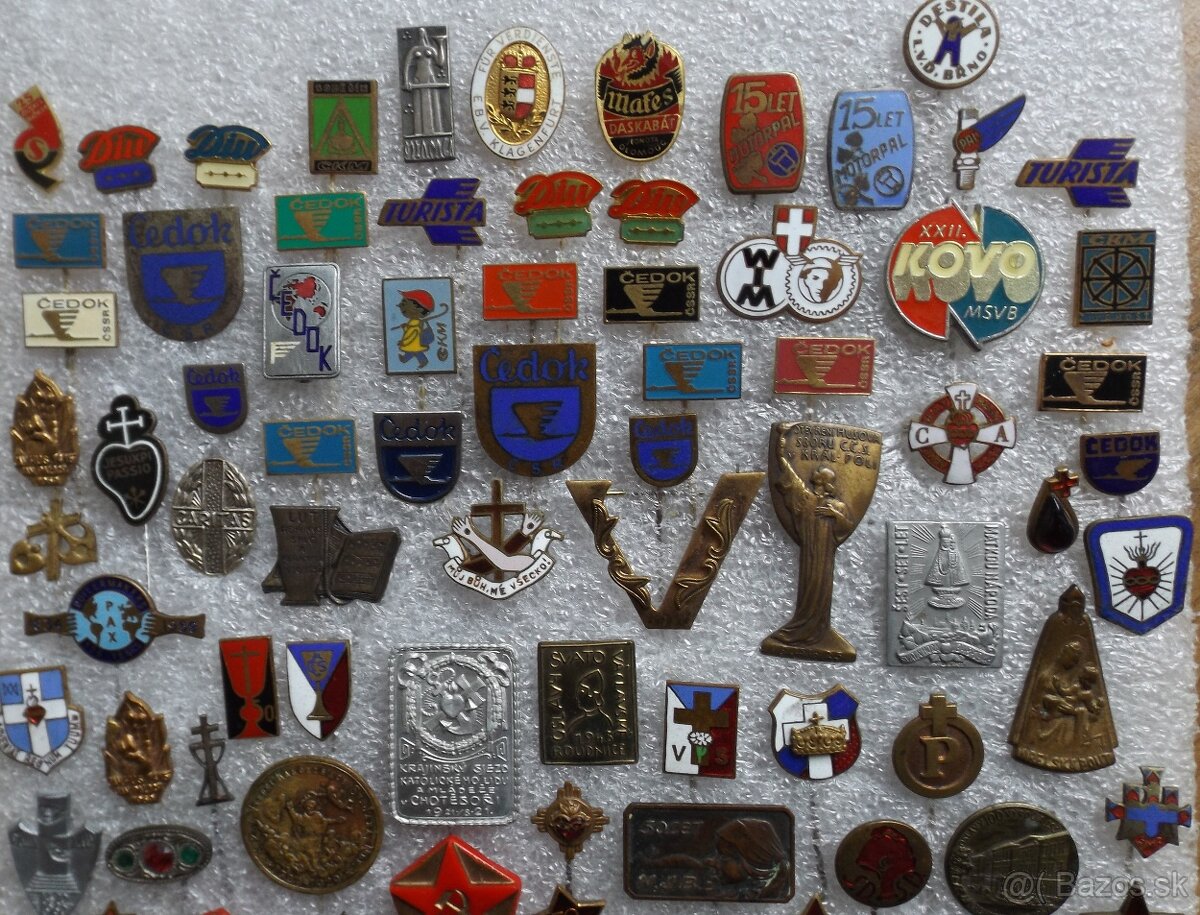 odznaky - rozličné druhy - 2