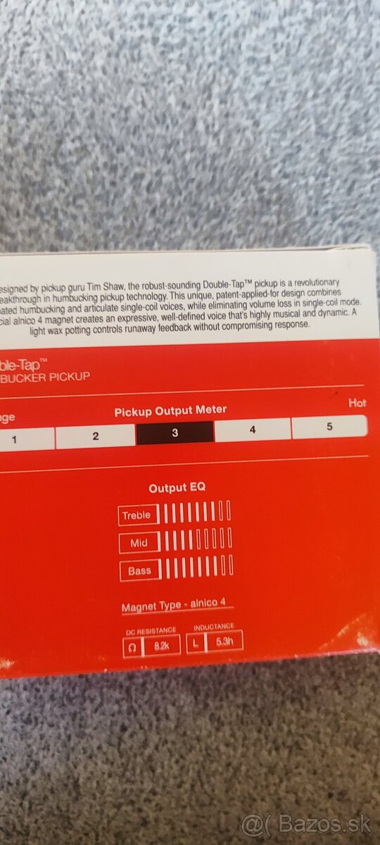 Gitarový snímač HB Fender - 2