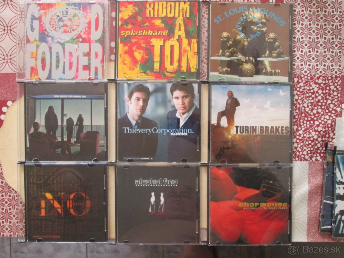 20 cd pop, rock, cd sú v slim obaloch - 2