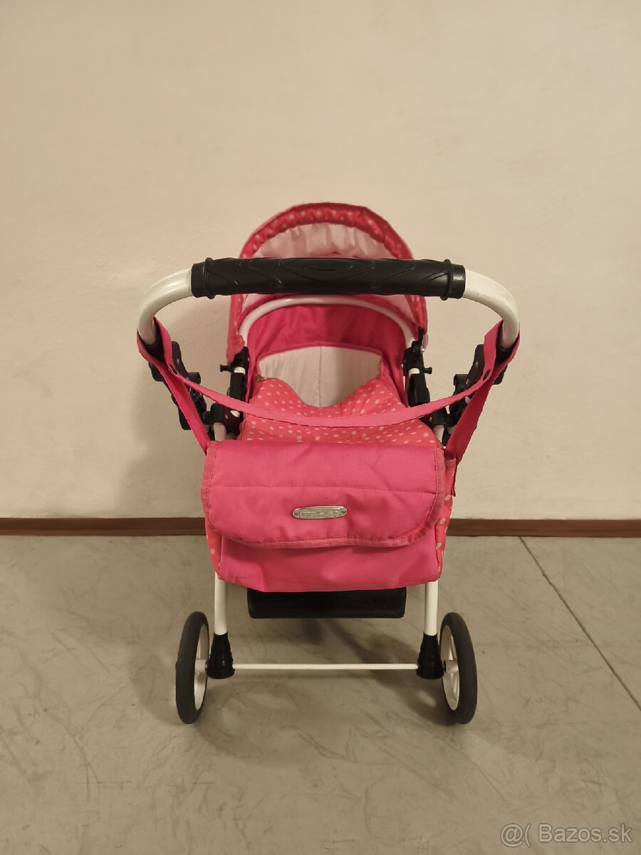 Kočík pre bábiky 2 v 1 - 2