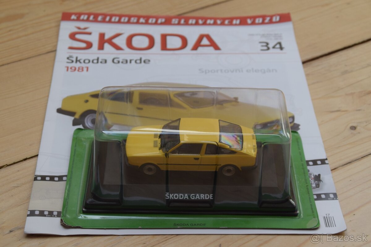 Škoda Garde 1981 (DeAgostini 1/43) - 2