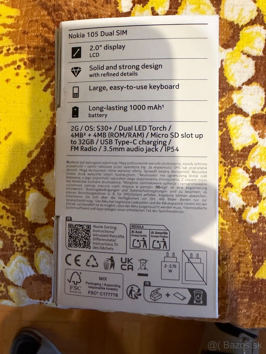 Predam novú NOKIU 105 - 2