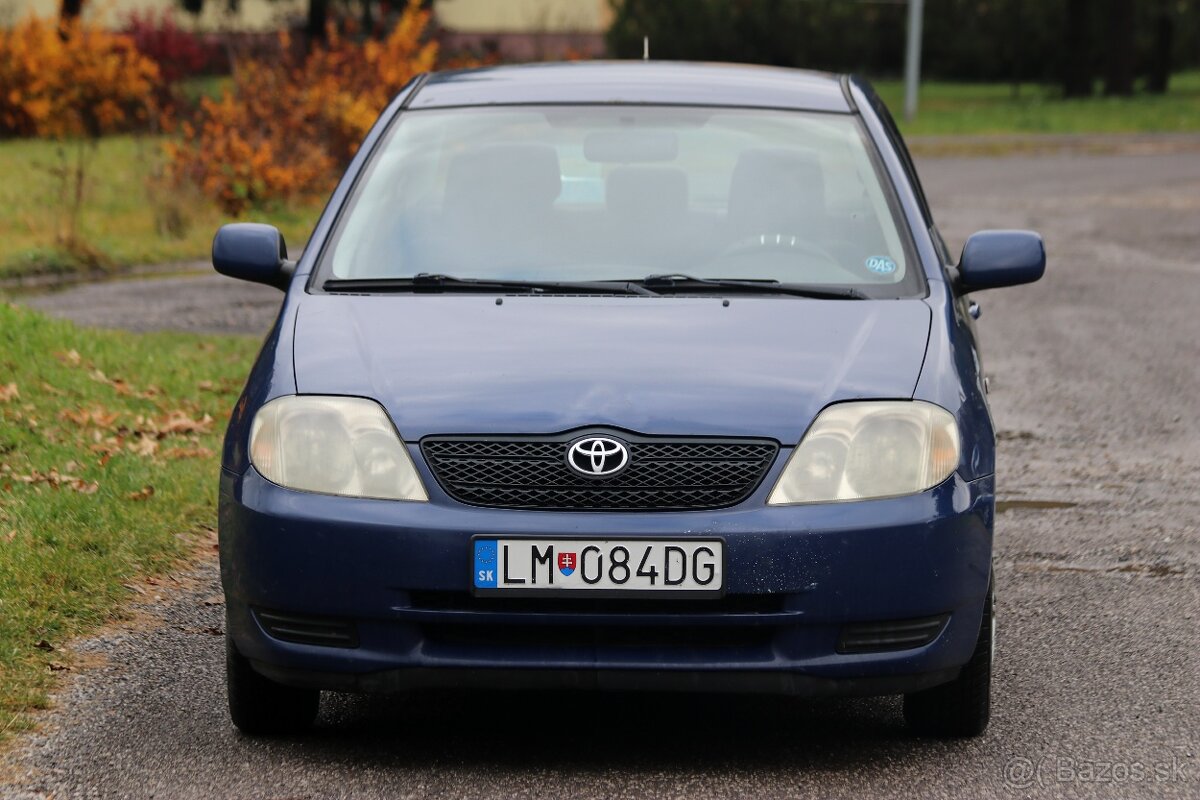 TOYOTA COROLLA 1,4 VVT-I 71KW/97PS ROČNÍK 2003 - 2