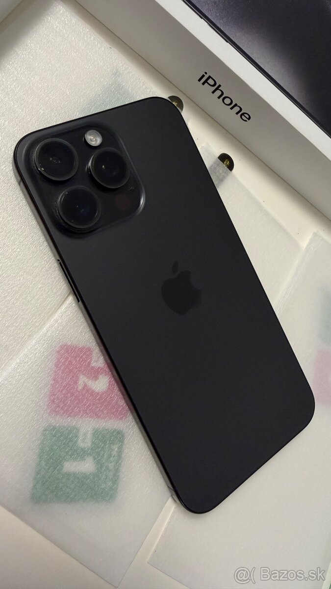 Iphone 15 pro max black titan 256gb - 2