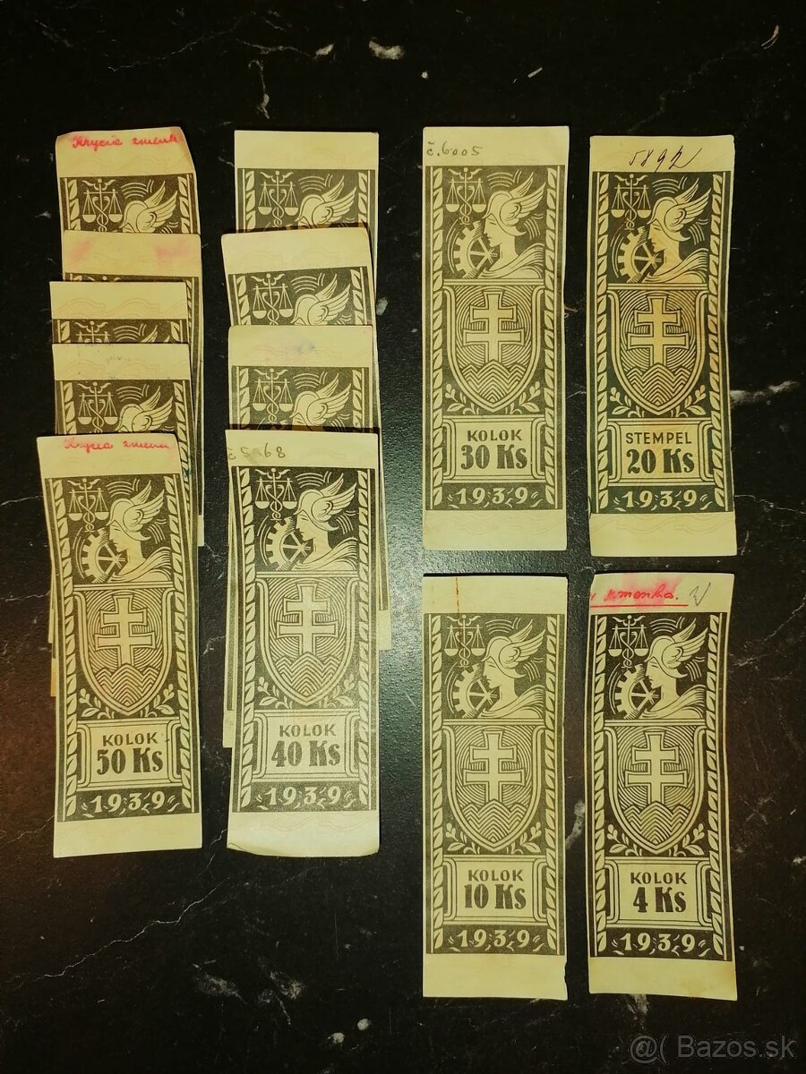Kolky Slovenský štát. - 2