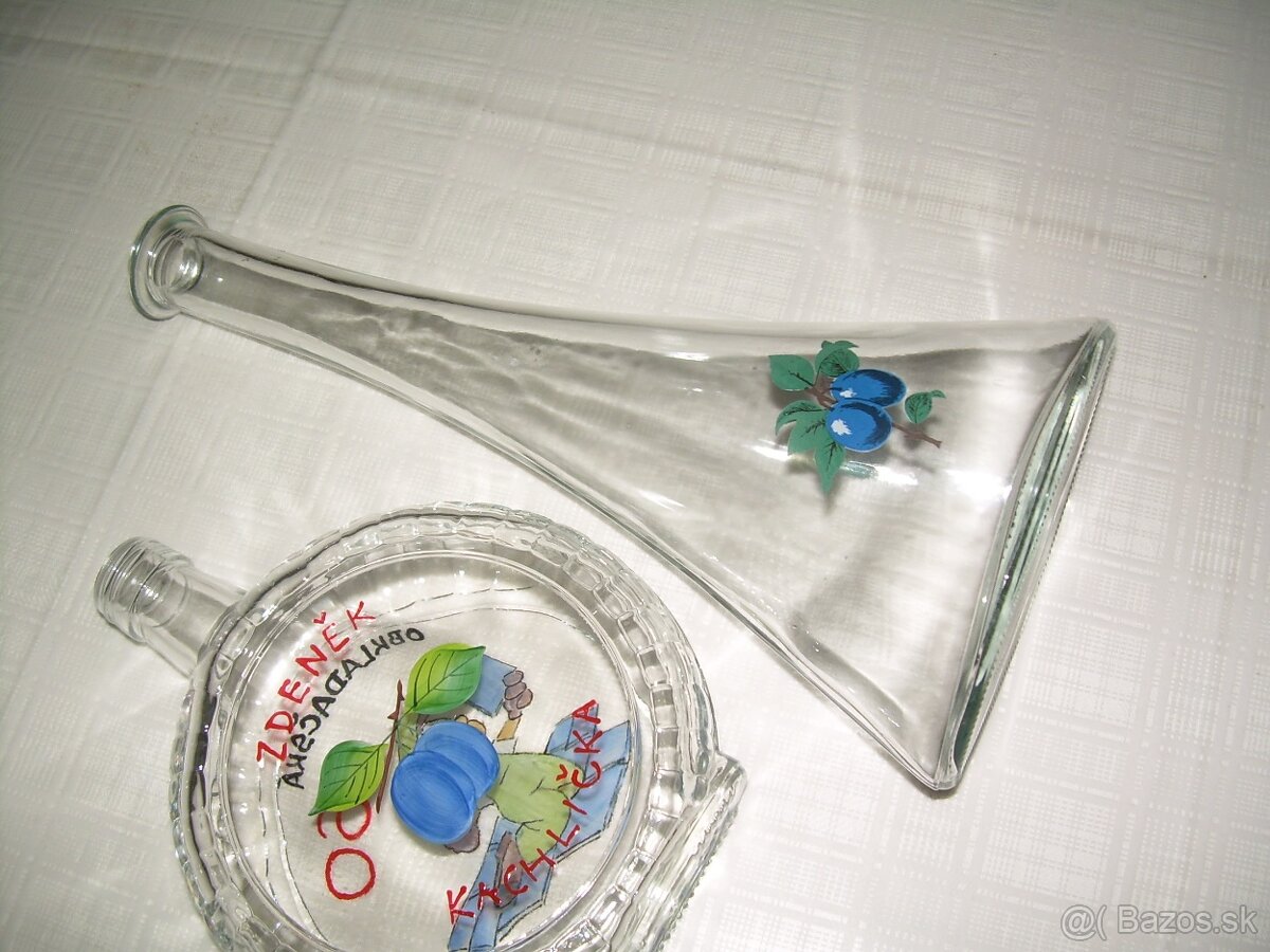 láhve 0,5l a 1lt s uzávěrem, plucky (placatky) 0,2l - 2