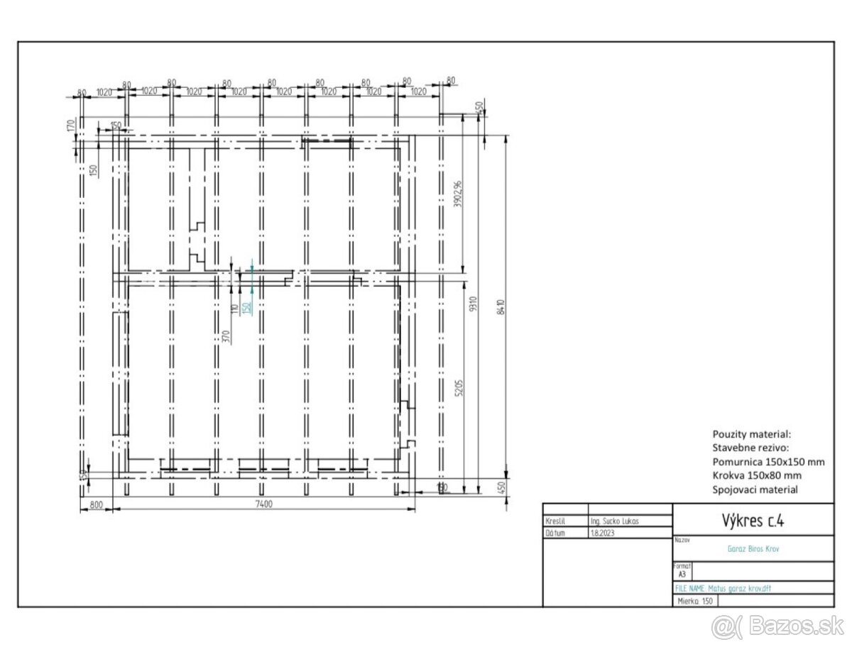 Projekt k drobnej stavbe - 2