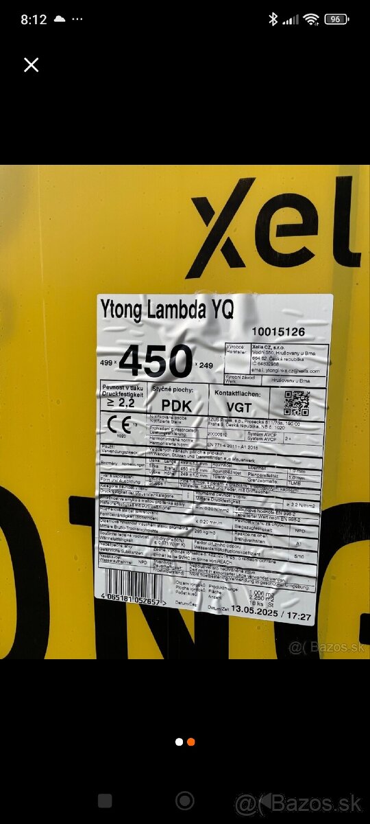 Ytong lambda YQ 450 - 2