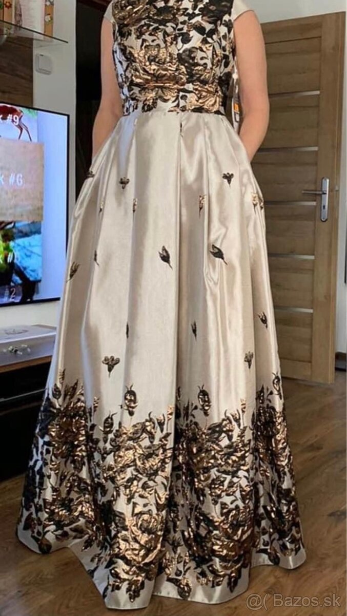 spoločenské šaty M/L - 2