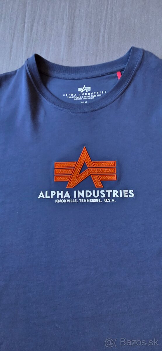 Predám tričká Alpha Industries. - 2