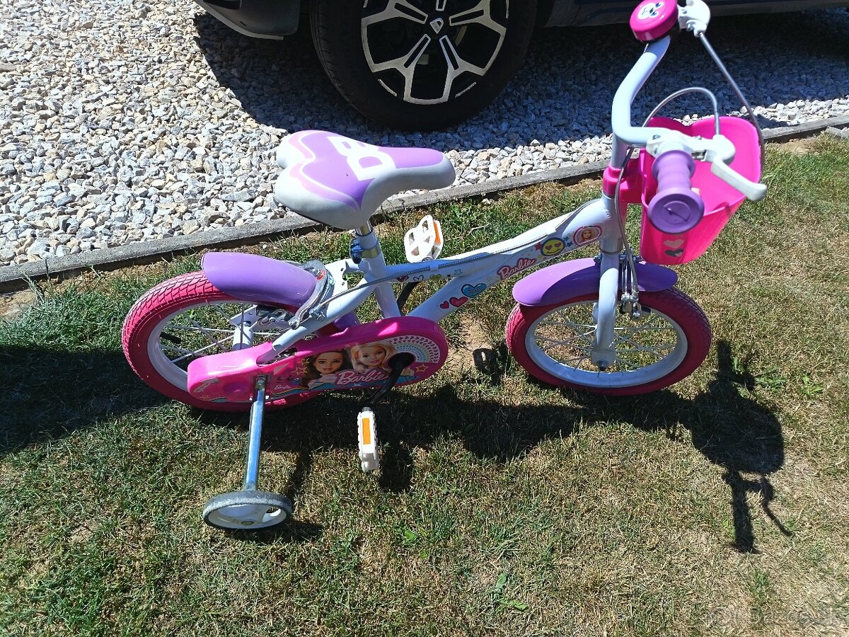 Predám detský bicykel Barbie - 2