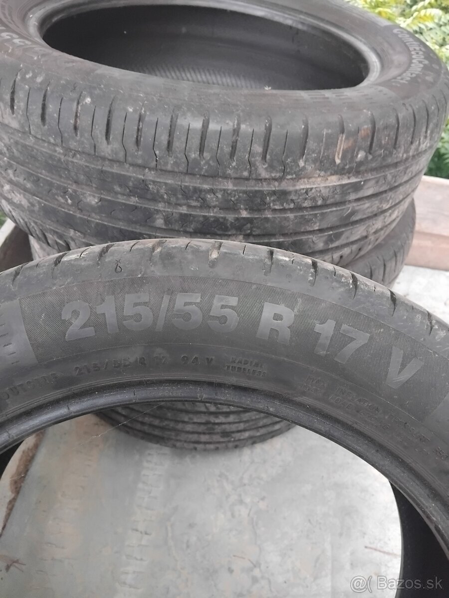 Letné pneumatiky 215 55 r17 - 2
