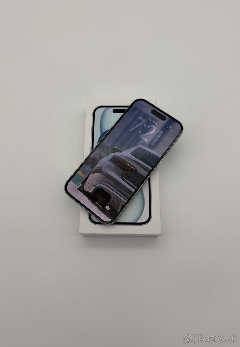 iPhone 15 128GB Blue + ZÁRUKA - 2