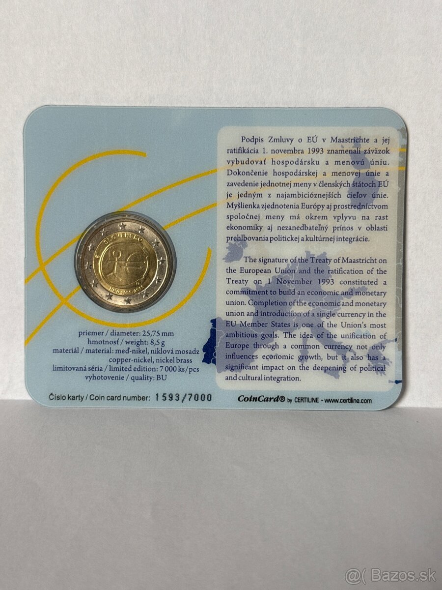 2€ kartička - 2