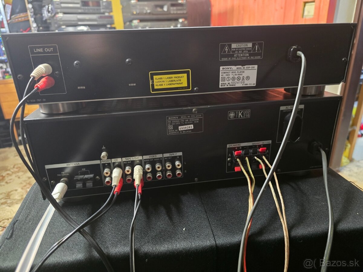 SONY STR-GX311 +CDP-291 hifi set - 2