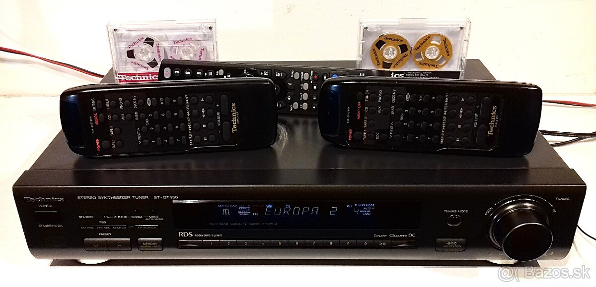 ClassAA = spickovy tuner TECHNICS ST-GT550 + RDS, AT31, AT14 - 2