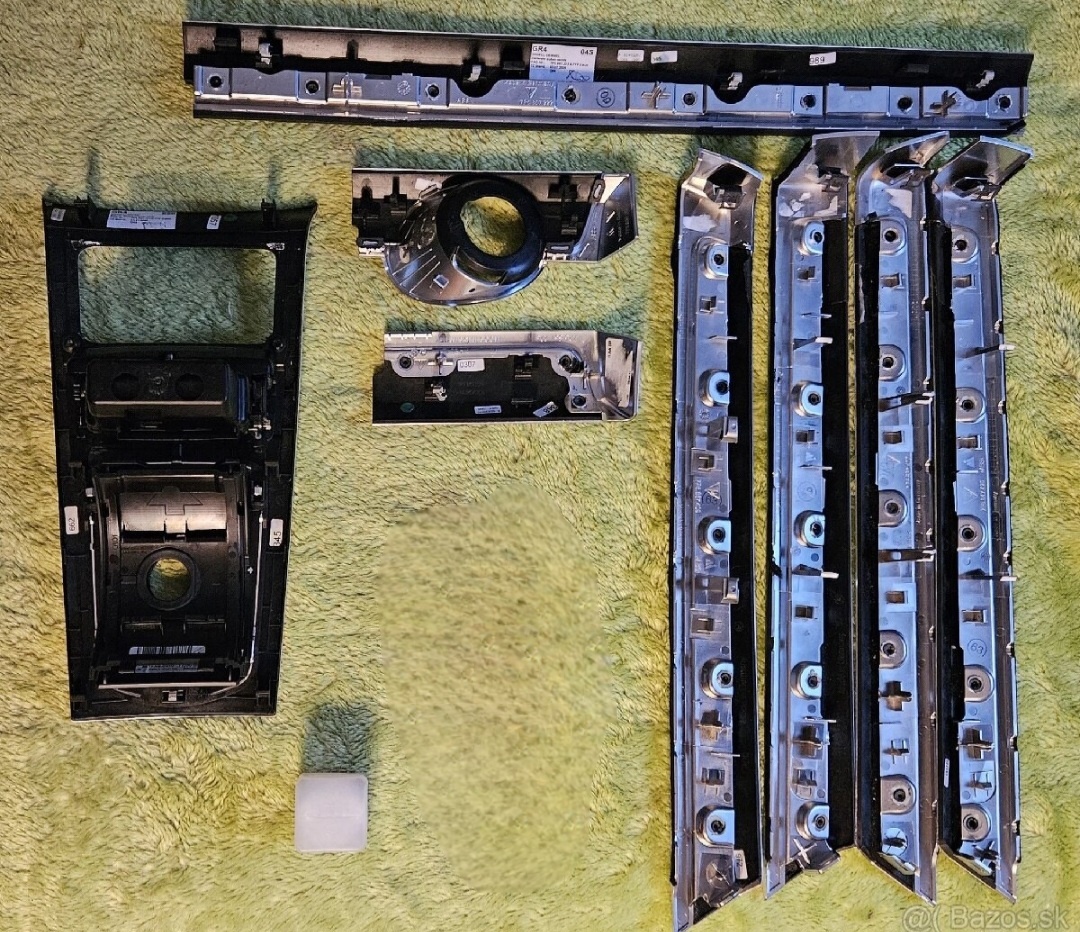 Interierove listy - Porsche Cayenne 958 10-17 - 2